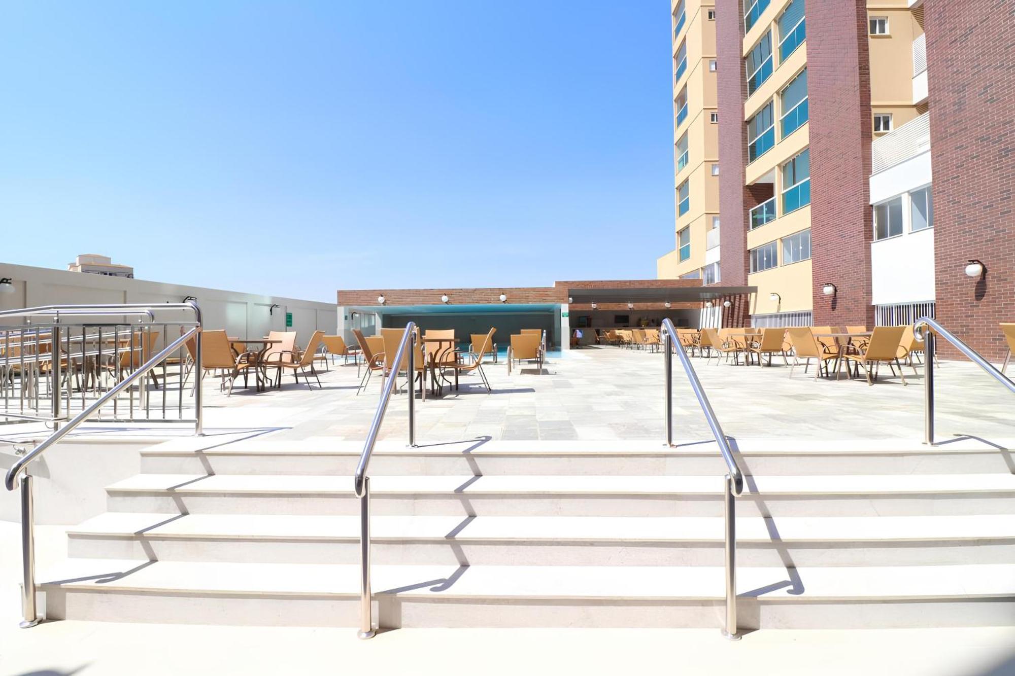 Piazza Diroma Com Acesso Ao Acqua Park Lägenhet Caldas Novas Exteriör bild