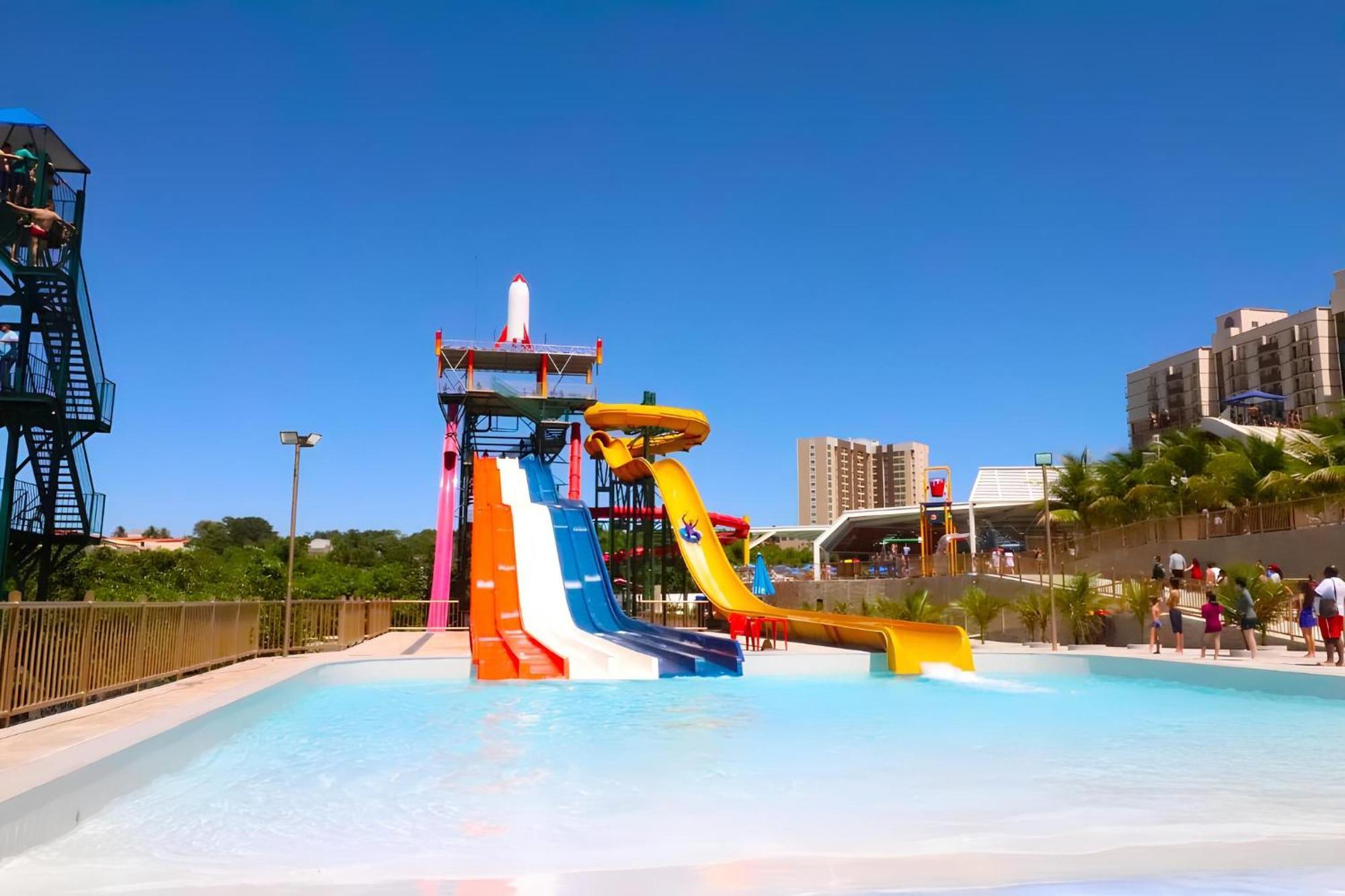 Piazza Diroma Com Acesso Ao Acqua Park Lägenhet Caldas Novas Exteriör bild